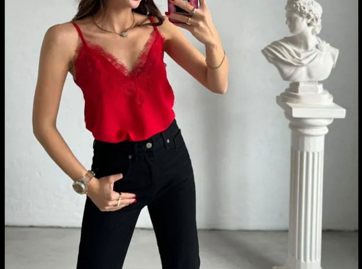 Top satin Laura