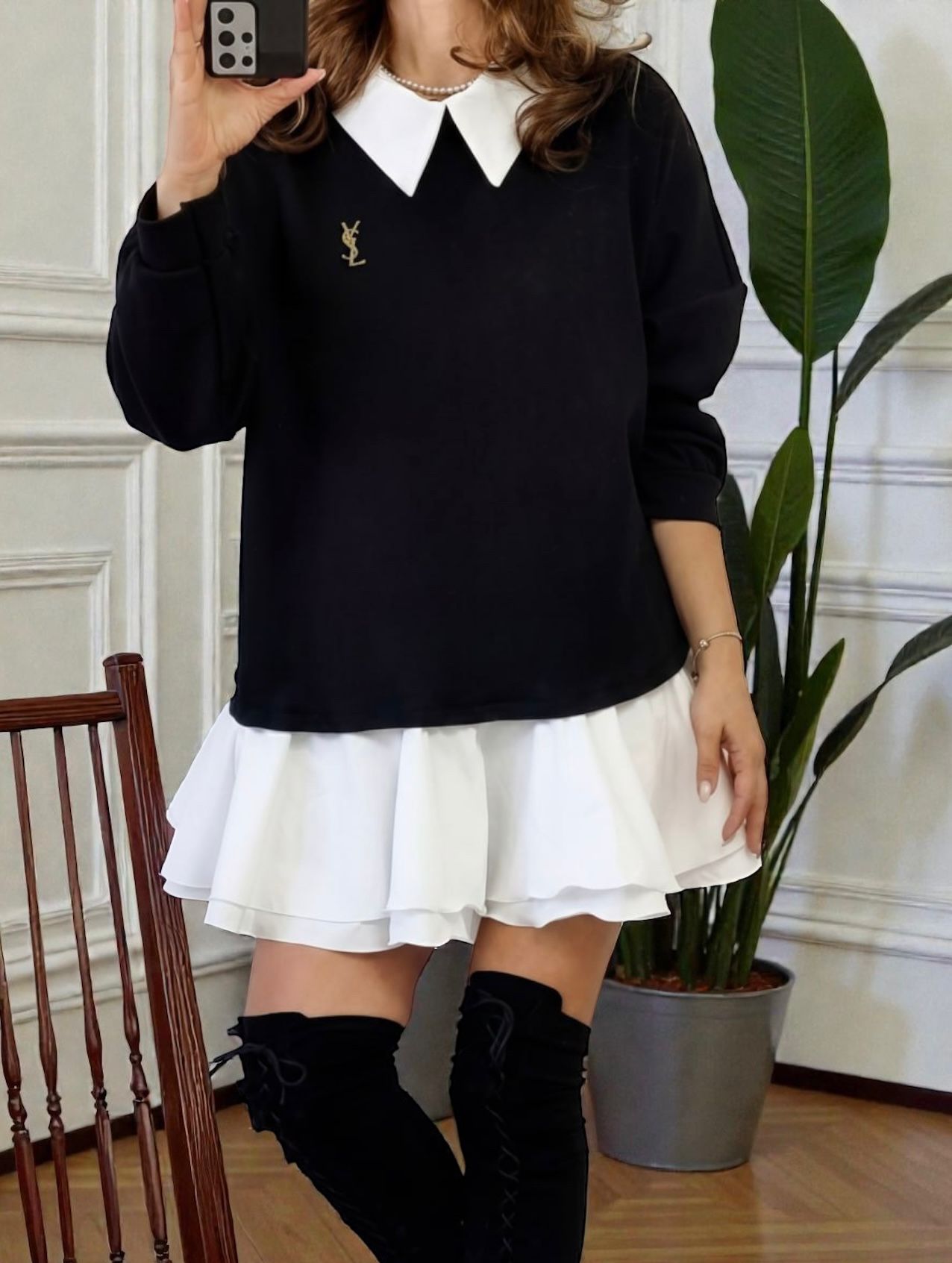 Rochie camasa Neagra