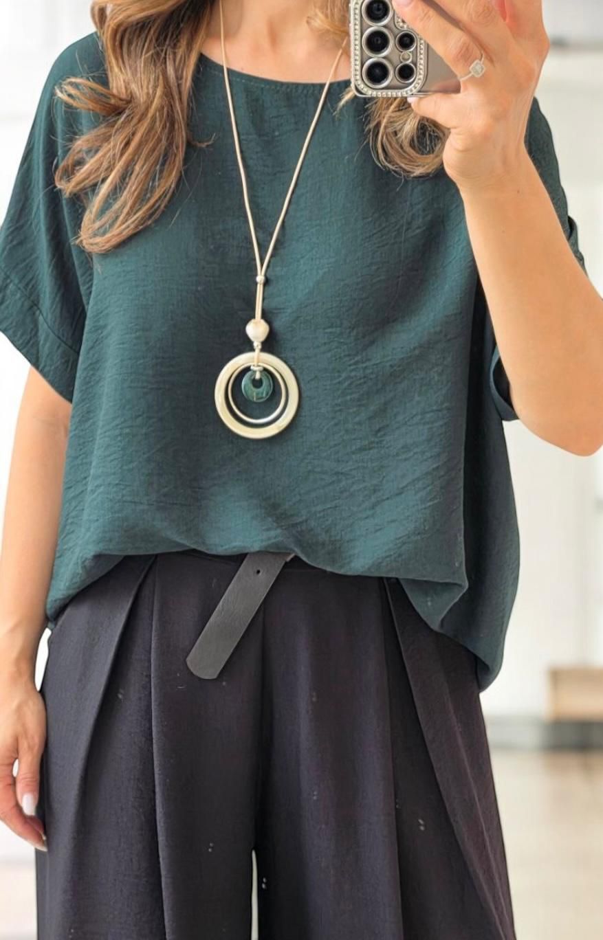 Bluza din vascoza Arya